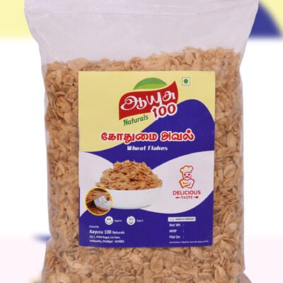 Wheat flakes, fiber-rich flakes, whole wheat flakes, healthy breakfast flakes, natural wheat flakes