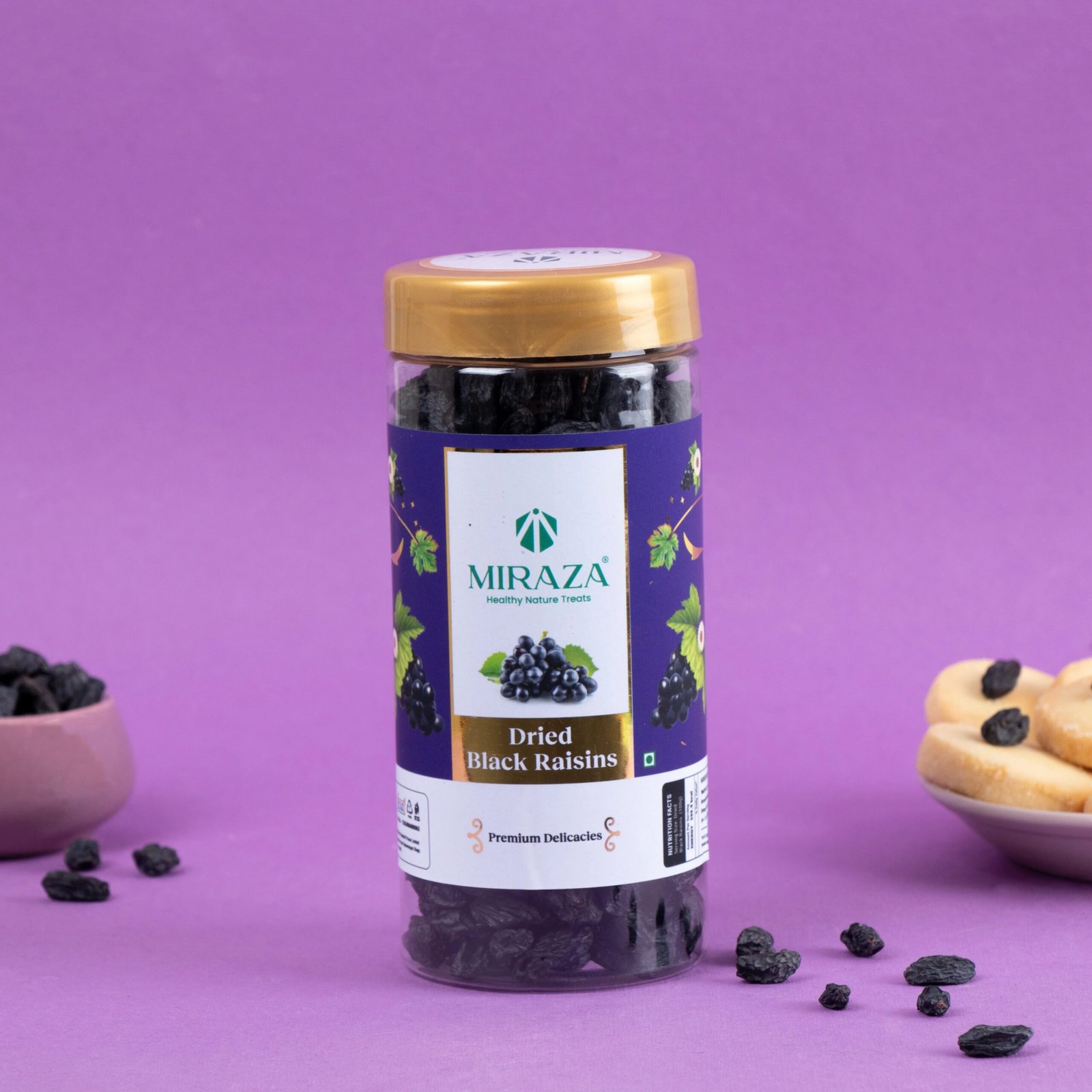 19. Miraza Black Raisins 250g