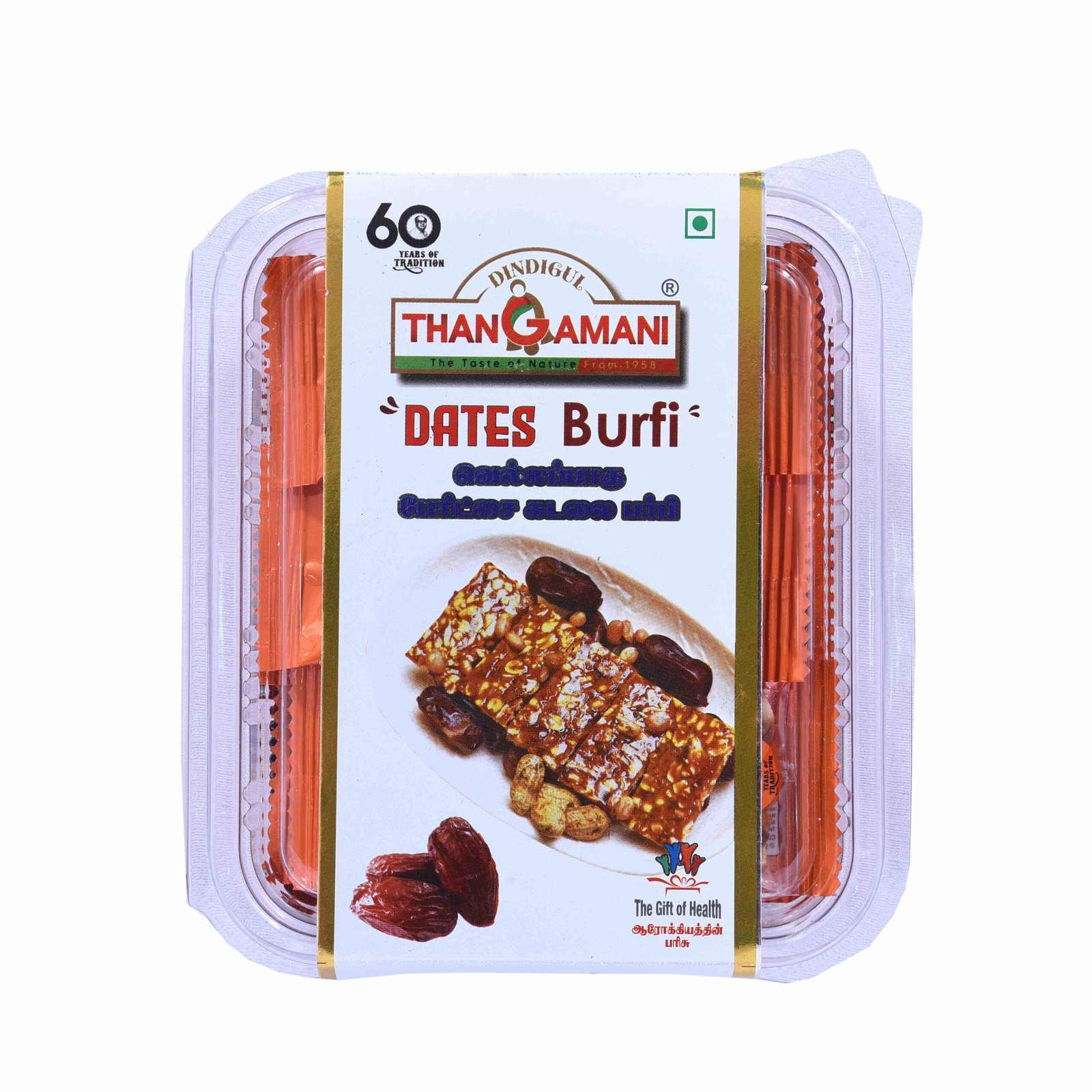 11. Thangamani Jaggery Syrup Dates Peanut Bar (Vellampagu Perichai Kadalai Mittai)
