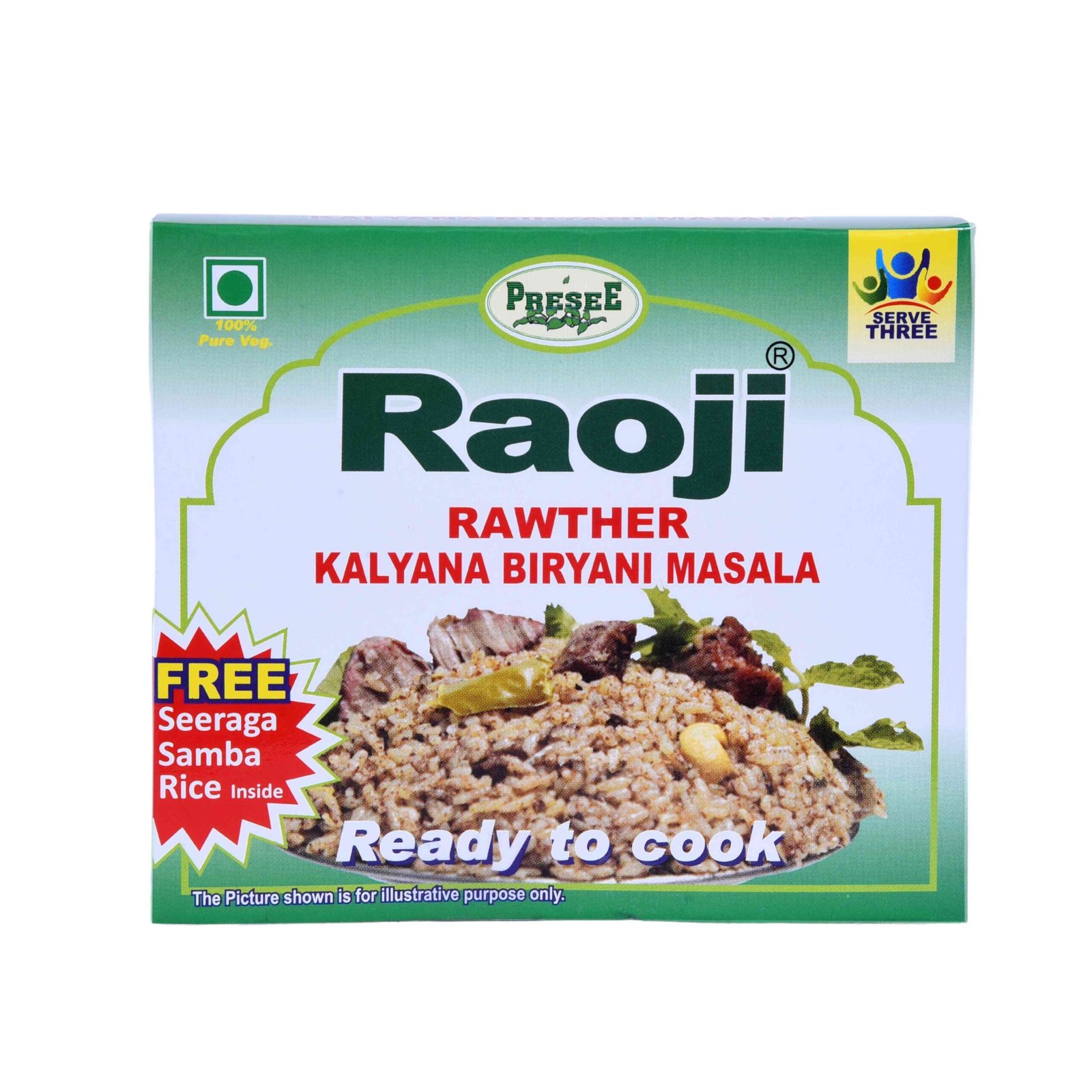 21. Raoji Rawther Kalyana Biryani Masala Kit