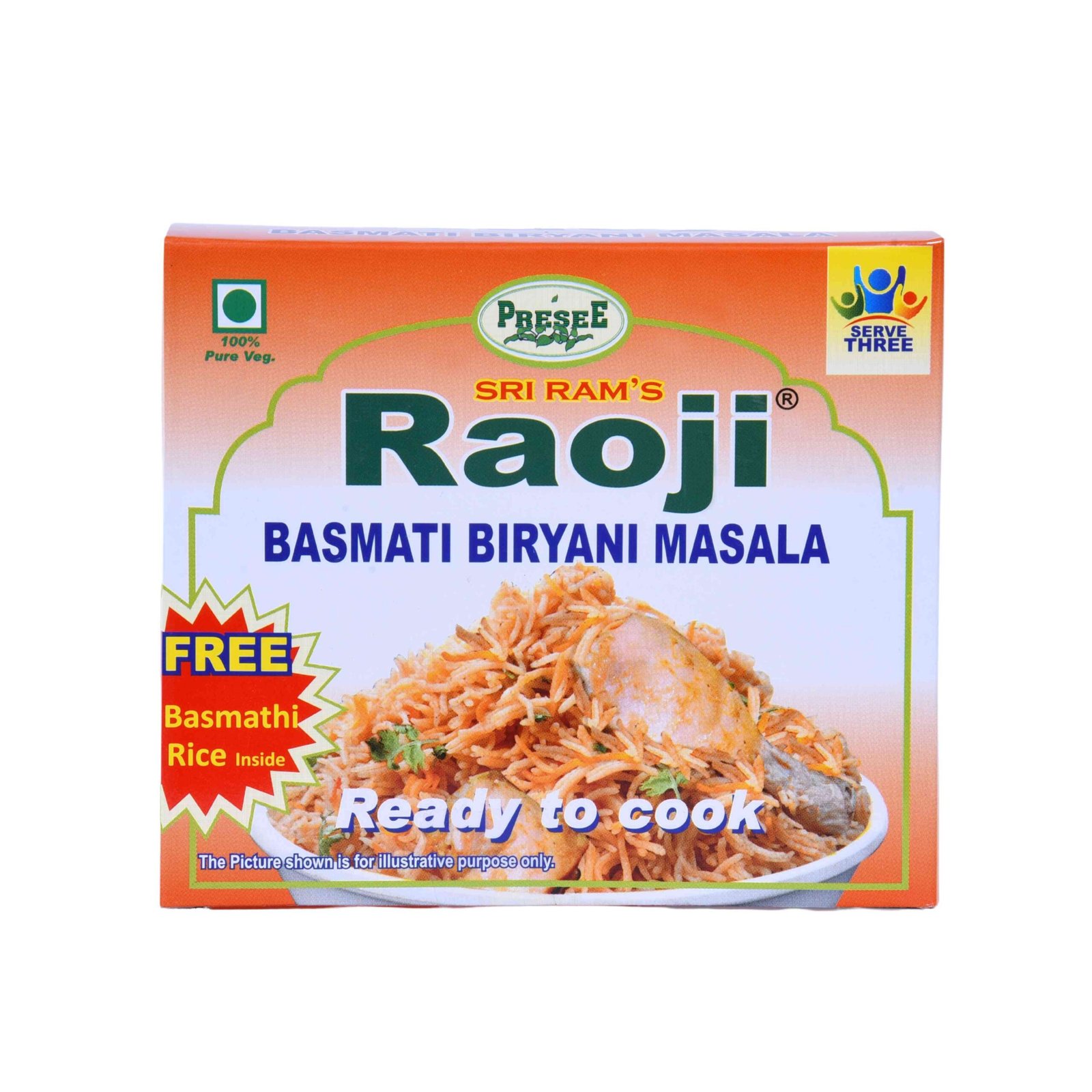 22. Raoji Basmati Biriyani Masala Kit